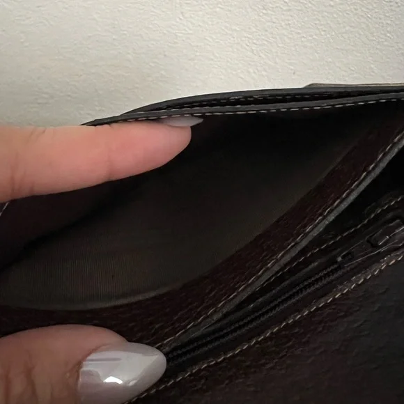 Vintage Gucci GG Monogram Canvas Leather Clutch Wallet - Picture 10 of 16